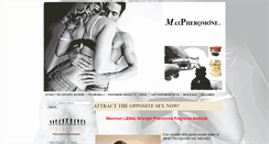 Desktop Screenshot of maxpheromone.com